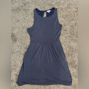 Women’s Blue Open Back Dress